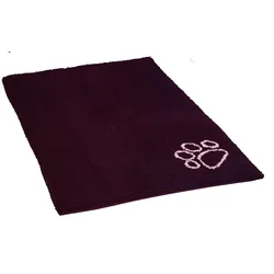 NOBBY Schmutzfangmatte "DRY & CLEAN" braun M 91 x 66 cm