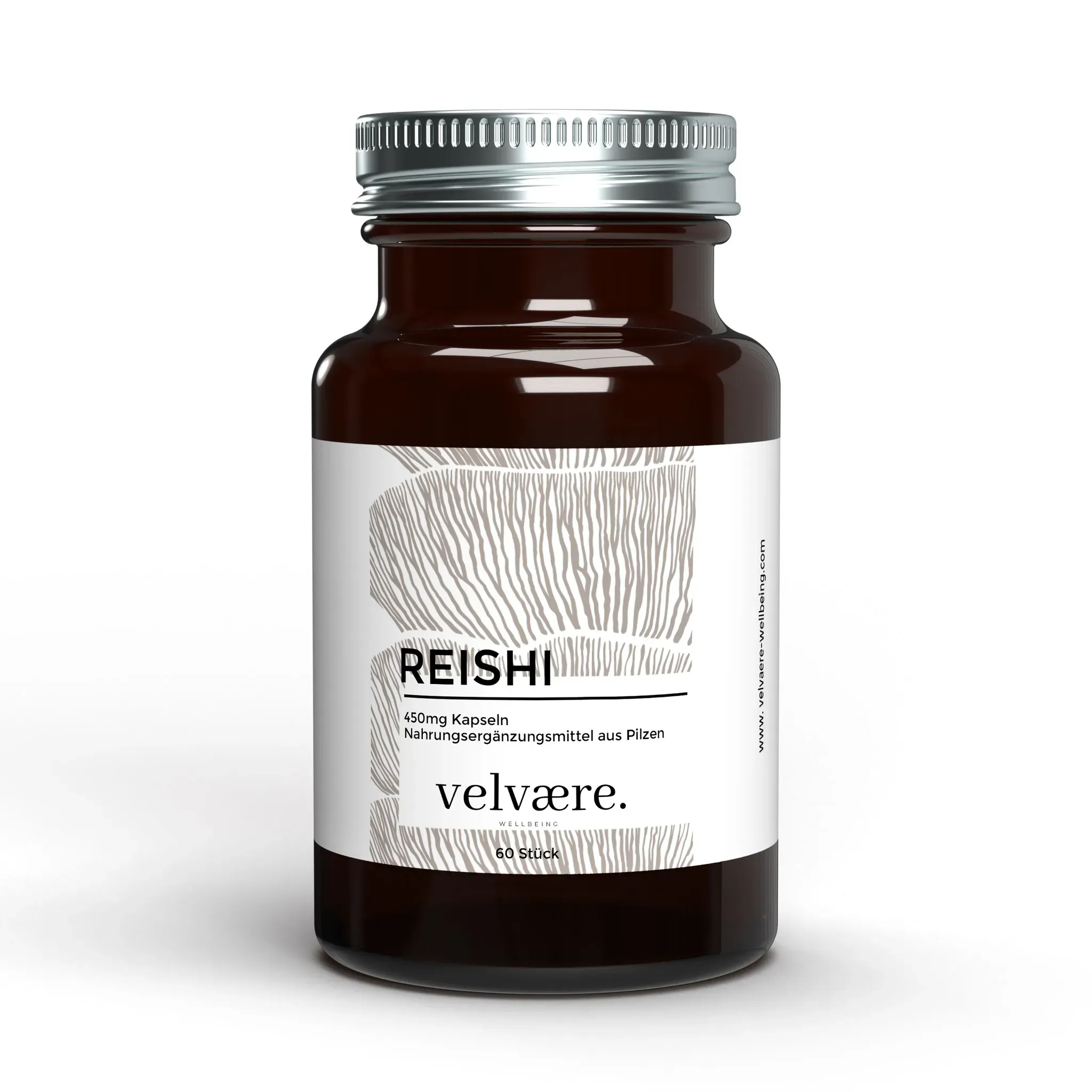 Velvaere BIO Reishi Kapseln 60 St