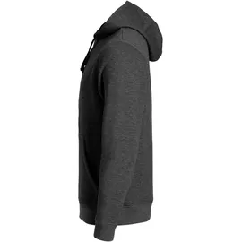 New Wave Classic Hoodie Meliert Schwarz 5XL