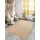 The CarPET Kansas beige (natur), B:60cm H:1mm L:180cm, Polypropylen, Teppiche, Teppich moderner robuster In und Outdoor Teppich Jute Look