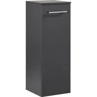 Fackelmann HYPE 3.0 Midischrank 30,5 x 82,5 x 32 cm Anthrazit Glas