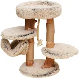 fudajo Designer Kratzbaum 87,5 cm braun