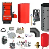 ATMOS Pelletkessel | P40 mit Holznotbetrieb | 40 kW | Komplettset 3