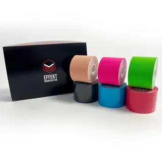 Effekt Manufaktur Nastro Kinesiologico – 500 x 5 cm in diversi colori