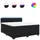 vidaXL Boxspringbett 180 x 200 cm Schwarz