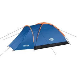 Nils Camp Campingzelt Hiker NC6010 - wasserabweisend, 1 Eingang, für 2 Personen - blau