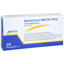 Montelukast Ametas 10 mg Filmtabletten 20 St