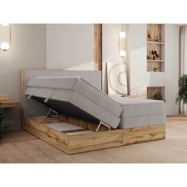 MKS Meble Wood Classic King 200 x 200 cm H3 Hellgrau