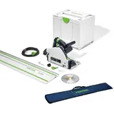 Festool Tauchsäge TS 55 FEBQ Plus FS inkl. Führungsschiene + Systainer SYS 3 M 337 + Tasche