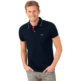 Trigema Poloshirt Slim Fit Polohemd«, Gr. 4XL, navy, , 90491437-4XL