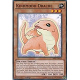 SR02-DE019 - Kindmodo-Drache - Common - DE - im Set mit Ultrapro Toploader - Yugioh