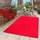 Snapstyle Trend Velours Teppich, Joy Knallrot 200x250cm