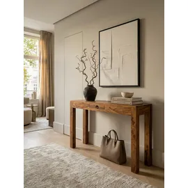 KADIMA DESIGN Nako Konsolentisch 120x40x70 cm braun