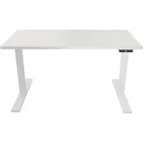 BISLEY E-wondertech Schreibtisch Rechteck: 120 X 60 cm weiß