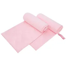 vidaXL Sporthandtuch 200 x 100 cm rosa 2 St.