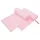 vidaXL Sporthandtuch 200 x 100 cm rosa 2 St.