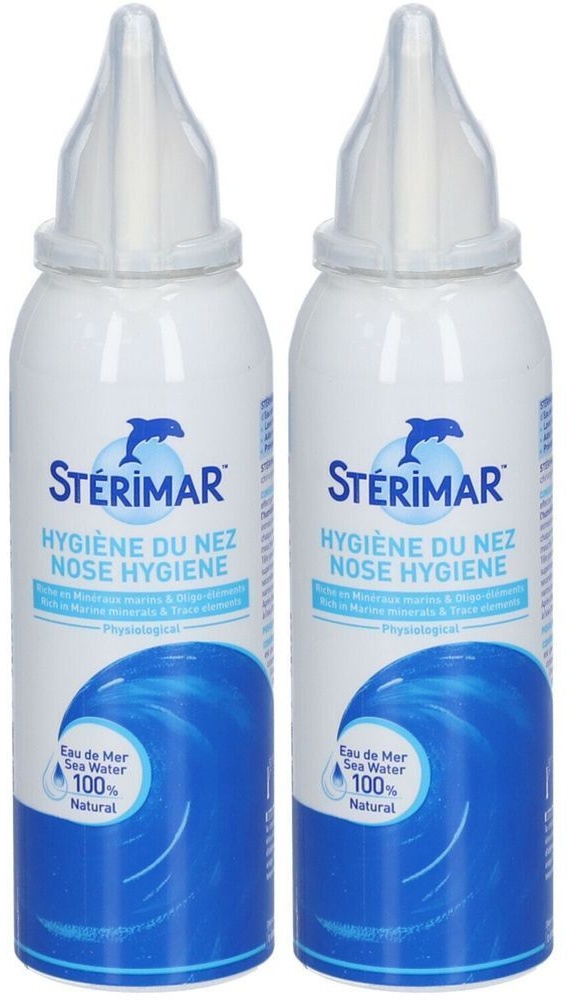 Sterimar eau de mer solution nasale 2x100 ml spray nasal
