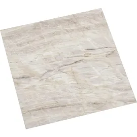 vidaXL Bodenbelag, Bodenplanken PVC Beige