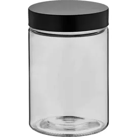 Kela Vorratsdose BERA rund schwarz 11 x 17 cm 1,2 l