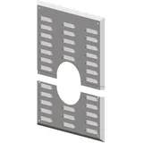 ALTERNATIVE HAUSTECHNIK Wandblende mit Hinterlüftung DN 100 280x350mm
