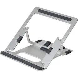 Pout EYES 3 ANGLE aluminium-Laptop-Ständer Silber, Laptop-Griff, Silber, Univers