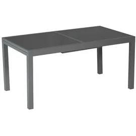 Merxx Gartentisch Ausziehtisch 150 (210) x 90 x 75 cm Graphit