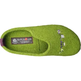 HAFLINGER Grizzly Gartenglück Grasgrün 40