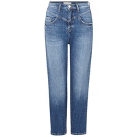 RICH & ROYAL Boyfriend-Jeans, mit V-Yoke vorne, Gr. 27 - Länge 32, denim blue, , 56480407-27 Länge 32