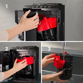 Siemens EQ.5 TQ513R01 Kaffeevollautomat Schwarz/Silber