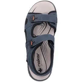 Rieker Freizeitsandalen Herren Blau 43