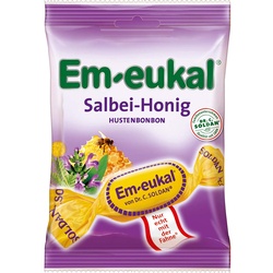 Em-Eukal Bonbons Salbei Honig zuckerhaltig 75 g