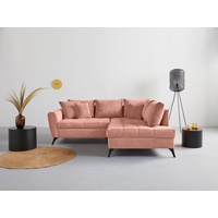 INOSIGN Ecksofa »Lörby«, rosa