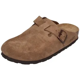 ROHDE Damen Clog Leder Pantolette robust klassisch Schnalle Alba 6071, Größe:38 EU, Farbe:Mehrfarbig - 38