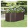 vidaXL Hochbeet Pulverbeschichteter Stahl 175 x 100 x 68 cm Braun