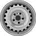 9002 6 5Jx17 5x112 ET50 MB66 5 Silver silver 17 112 0 50 0