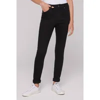 Soccx Damen, Jeans, AL:Ice slim fit, Black, 29, 30,