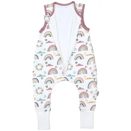 TupTam Baby Schlafsack TupTam Regenbogen Herz Wolken 68/74