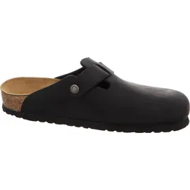 Birkenstock Boston Nubukleder geölt schwarz 42