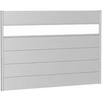 Biohort Wandpaneel für Sichtschutz 200 x 135 cm silber