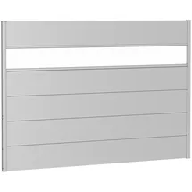 Biohort Wandpaneel für Sichtschutz 200 x 135 cm silber