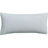 schlafgut Kissenbezug Woven Fade 40 x 80 cm Petrol