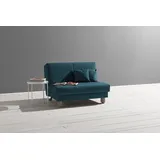 Ell + Ell »Enny Faltsofa«, Liegefläche Breite 120 oder 140 cm, Liegehöhe 45 cm, Füße alufarben, bei Breite 140 cm Rückenlehne wahlweise mit Relaxfunktion