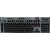 Logitech G915 X Lightspeed, schwarz, LEDs RGB, GL TACTILE, USB/Bluetooth, IT (920-012679)