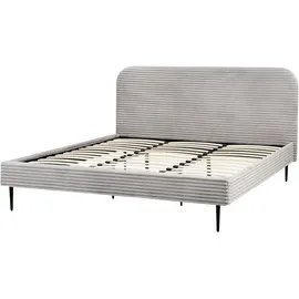 Beliani Flayat 180 x 200 cm Hellgrau