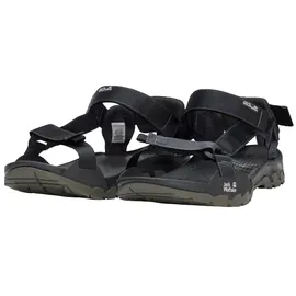 Jack Wolfskin Ridge Sandal Herren Schwarz 45,5