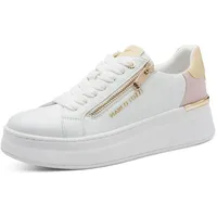 Marco Tozzi Sneaker Damen Weiß/Rose 40