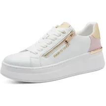 Marco Tozzi Sneaker Damen Weiß/Rose 40