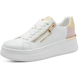 Marco Tozzi Sneaker Damen Weiß/Rose 40