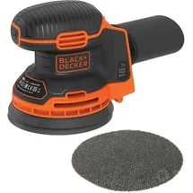 Black & Decker Akku-Exzenterschleifer BDCROS18N-XJ 18Volt