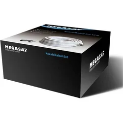 Megasat 100147, 30 m, F, F, Weiß